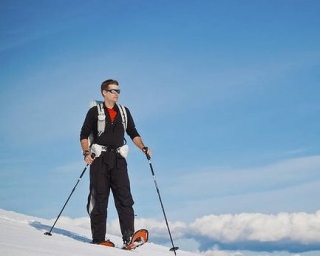  Rutas con raquetas de nieve en Meribel